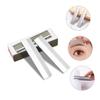 SOESFOUFU 100pcs Renovation Eyebrow Tools Single Blades Eyebrow Shaping Blades for Makeup Face Razor view 2