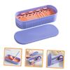 BELLIFFY Makeup Brush Cleaner Box Compact Storage Holder for Makeup Tools Lightweight and Portable Cleaning for Home and Travel Use view 4