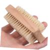 BCOATH 3pcs Wooden Nail Brush Natural Pig Bristles for Deep Cleaning Hands Feet Nails Includes and Handle Styles Hand Cleaning Tools for Home Use view 4