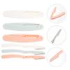 MERRYHAPY 12pcs Portable Eyebrow Hair Shaper Kit for Women Precision Trimmer for Eyebrows Facial Hair and Bikini for Safe Storage and Easy Use view 2