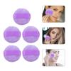 VINTORKY 5pcs Comfortable Purple Makeup Powder Puff Tools for Women Girls Blending Puff view 3