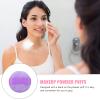 VINTORKY 5pcs Comfortable Purple Makeup Powder Puff Tools for Women Girls Blending Puff view 4