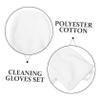 IWOWHERO Soft Cotton Makeup Removal Gloves Reusable Cleaning Pads Makeup Powder Puff view 3