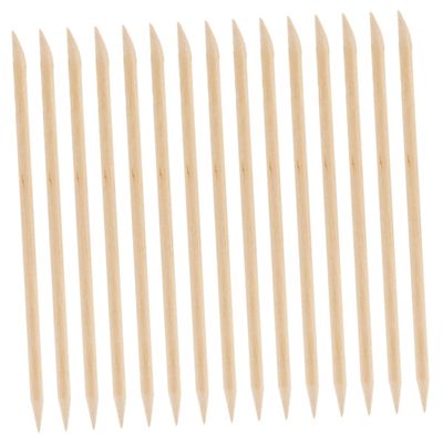 BIUDECO 200pcs Multi-purpose Pedicure Cleaning Sticks Nail Pusher Tool for Nail Care