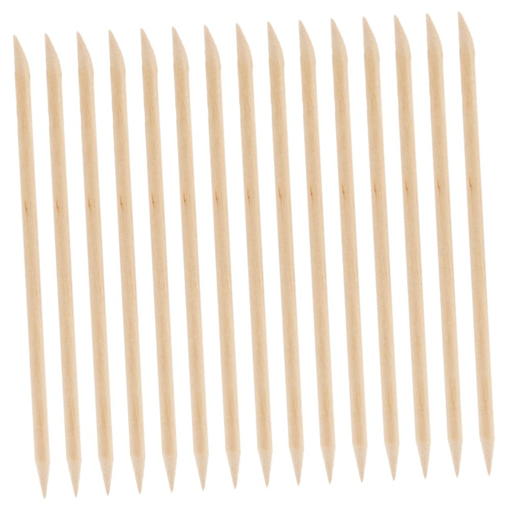 BIUDECO 200pcs Multi-purpose Pedicure Cleaning Sticks Nail Pusher Tool for Nail Care