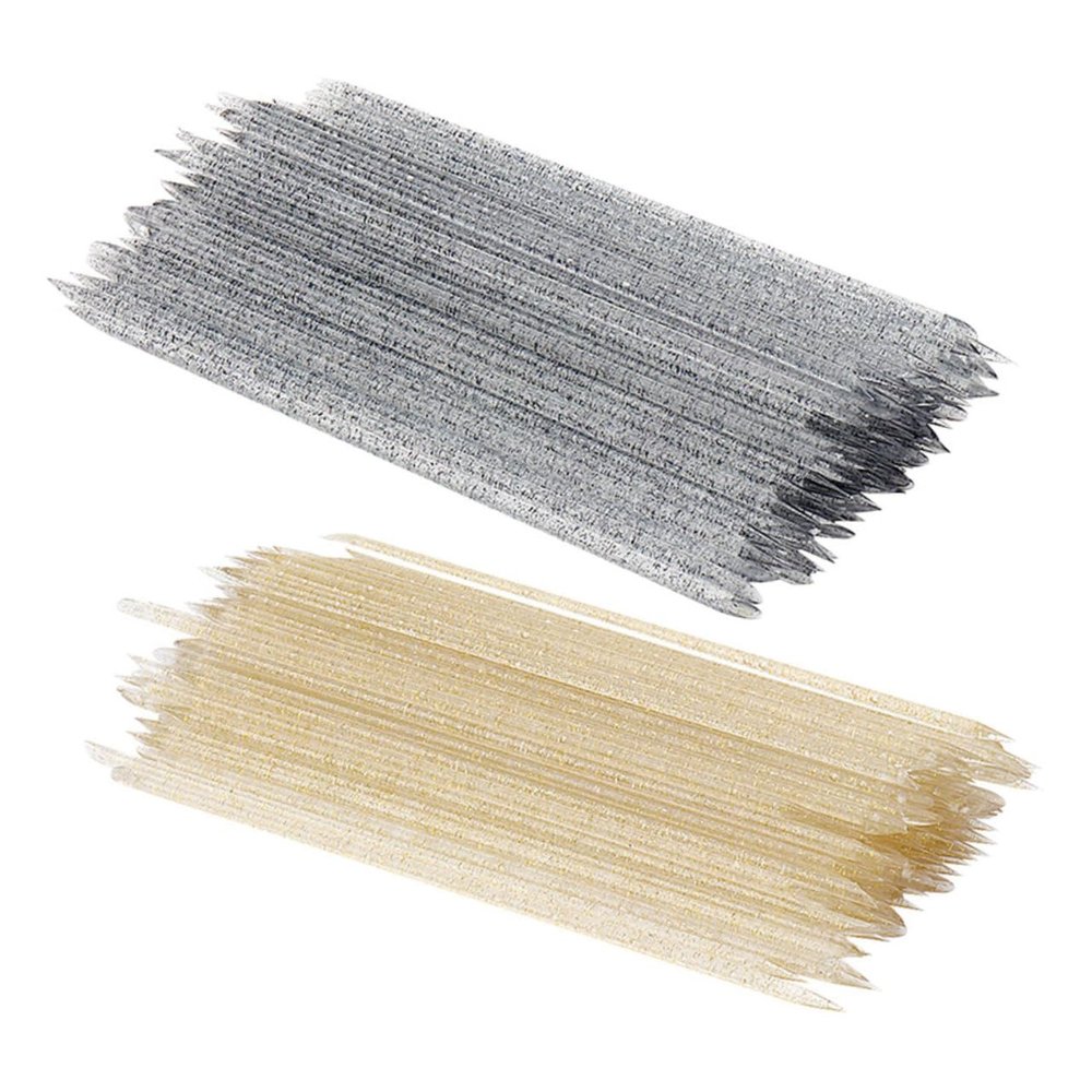 BELLIFFY 200pcs Nail Dotting Tools Plastic Cuticle Sticks for Nail Art and Design for Professional and Use for Detailed Artwork