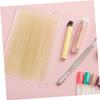 BELLIFFY 200pcs Nail Dotting Tools Plastic Cuticle Sticks for Nail Art and Design for Professional and Use for Detailed Artwork view 3