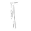 HAPINARY 1set Stainless Steel Cosmetic Spatula for Makeup Mixing and Nail Art Dual- Design Easy to Beauty Tool for Salon Use and Home Application view 2