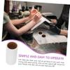 PLAFOPE 1roll Blotting Paper Manicure Tools Nail Stamp Oil Cleaner Nail Oilclining Removal Printing Oil Tool view 2