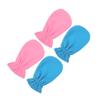 OSOLADY 2pairs Moisturizing Hand Mittens of Paraffin Wax Spa Gloves for Hand Care Breathable Design for Daily Use for Dry view 1