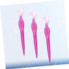 OHPHCALL Essential Eyebrow Kit 3-piece Stainless Steel Razors Trimmer Stencil for Brow Maintenance view 3