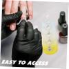 Nail Art Practice Stand for Artificial Tips, Plastic Display Rack view 2