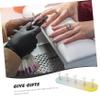 Nail Art Practice Stand for Artificial Tips, Plastic Display Rack view 3
