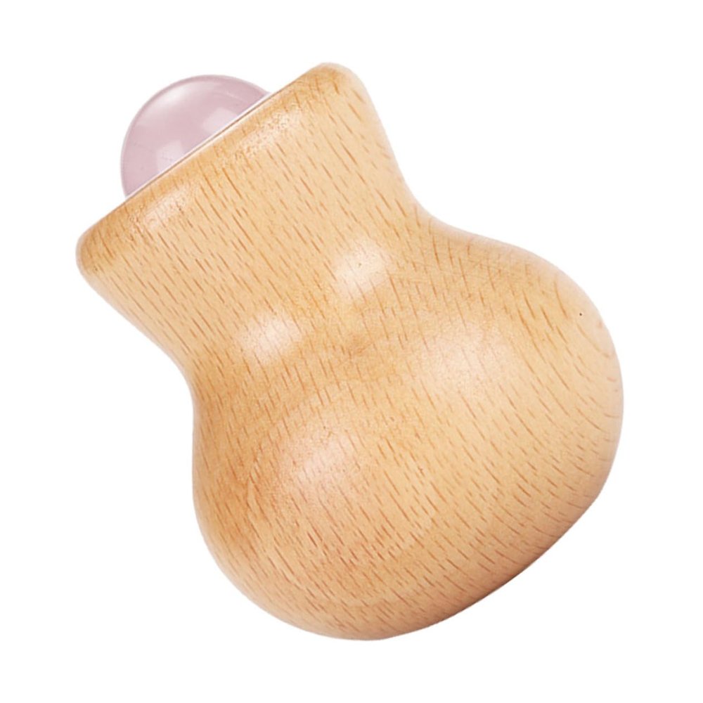 Anneome Jade Roller Face Massage Tool Portable Skin Care Roller for Relaxation and Made Natural Jade and Handle for Neck Hands and Legs