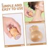 Anneome Jade Roller Face Massage Tool Portable Skin Care Roller for Relaxation and Made Natural Jade and Handle for Neck Hands and Legs view 4