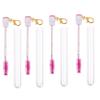 MUSISALY 4pcs Portable Eyelash Brush Key Chain Reusable Makeup Applicator for Mascara and Eyelash Extensions Decorative view 1