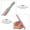 HONMEET Pen-Shaped Eyebrow Trimmer for Women Micro-Trim Facial Hair Remover Precision Blade Lightweight and Portable Cosmetic Tool Pink for Eyebrows and Facial Care view 3