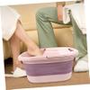 BCOATH 1pc Travel Foot Soak Basin Collapsible Foot Bath Bucket Sturdy Material Heat Retention view 2