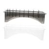 Baluue 2pcs Hair Clipper Guard and Comb Holder Case Organizer for Hair Tools Transparent Black Storage Box for Efficient Grooming Setup view 1