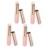 minkissy 4pcs Silicone Lip Brushes Versatile Lipstick and Concealer Applicators Cover for Gentle Skin for Blending and view 1