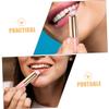 minkissy 4pcs Silicone Lip Brushes Versatile Lipstick and Concealer Applicators Cover for Gentle Skin for Blending and view 3