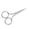 OSOLADY Compact Eyebrow Scissors Portable Beauty Grooming Scissors for Eyebrows Nose Hair Facial Hair Trimming Lightweight Comfortable to Hold Design for Men and Women view 1