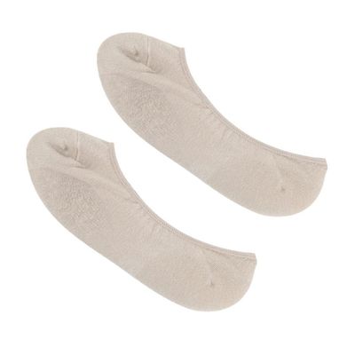 Healeved 1pair Gel Ankle Socks for Women Moisturizing Low-Cut Foot Protectors Crack Design Breathable and Shock Absorbent for Everyday Wear