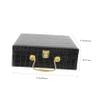BCOATH Wooden Cigar Humidor Box Flipping Cover Portable Cigar Holder Case for Storage view 2