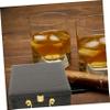 BCOATH Wooden Cigar Humidor Box Flipping Cover Portable Cigar Holder Case for Storage view 3