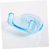 BRIGHTFUFU 2pcs Wall Razor Holders Suction Cup Shaver Rack Plastic Barber Supplies Modern Bathroom Organizer for Men's Razors view 4
