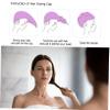 BELLIFFY 3pcs Quick Drying Hair Towels Button Soft Fleece Absorbent Caps for Women Lightweight Hair Drying Hats for Post-Bath Use view 4