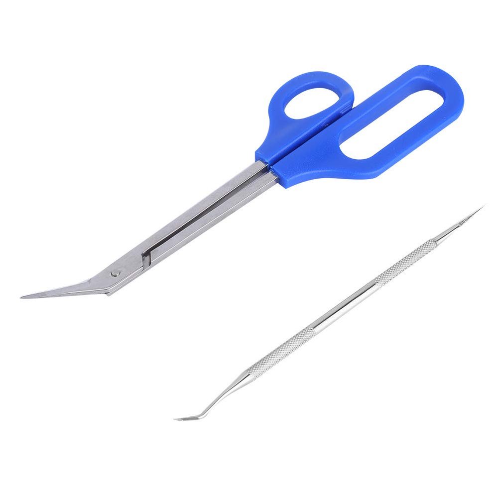 Long Handled Toenail Scissors Set Stainless Steel Long Handled Pedicure Nail Tool Set Toenail Scissors Nail File