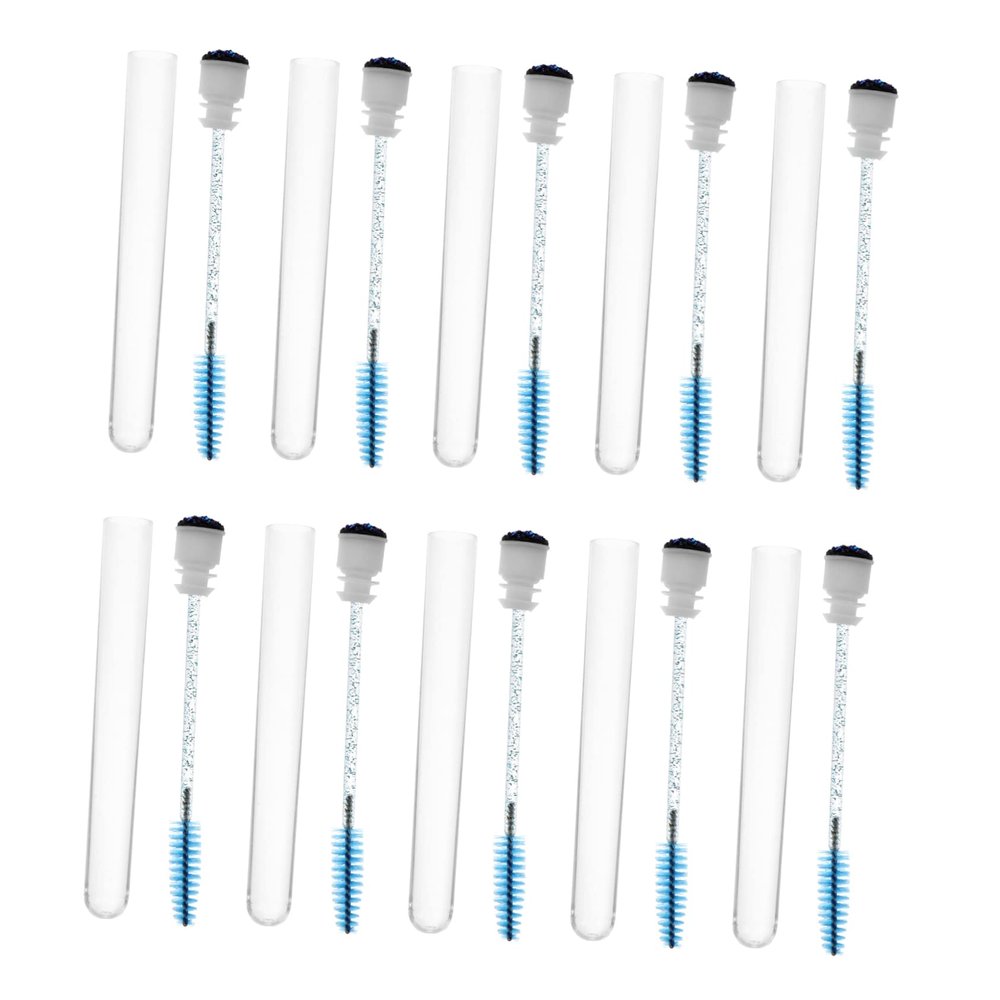 BELLIFFY 10pcs Quality Material Lash Brush for Extensions Lash Brush Tube Tape for