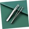FOYTOKI Nasal Trimmer Tool for Men Nose Hair Tweezers Pikapipy Professional Clip Nose Hair Clip Remover Grooming Kit view 2