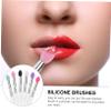 BELLIFFY 6pcs Silicone Eyeshadow Brush Versatile Eye Makeup Applicator Mixed Colors for Precision Application and Easy Carrying for Professional Makeup Artists and Daily Use view 4