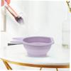 BELLIFFY 2pcs Rabbit Shaped Silicone Makeup Brush Cleaner Bowl Hanging Makeup Brush Sponge Cleaner Spinner and Sponge Cleansers view 2