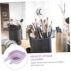 BELLIFFY 2pcs Rabbit Shaped Silicone Makeup Brush Cleaner Bowl Hanging Makeup Brush Sponge Cleaner Spinner and Sponge Cleansers view 4