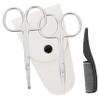 4Pcs Beard and Mustache Trimming Scissors Set for Men view 1