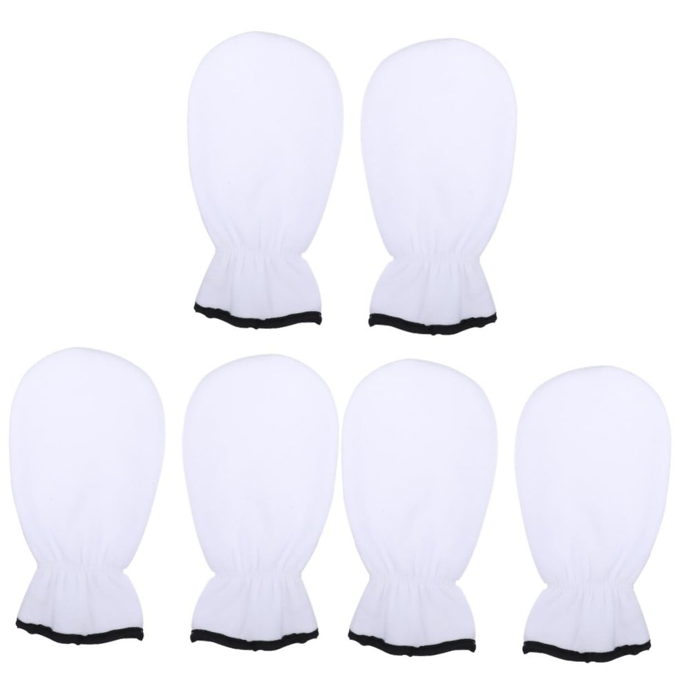 Gogogmee 3pairs Hand Masks Moisturizing Glove Fadeless Reusable Easy to Clean Gloves Heat Preservation