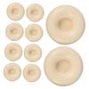 Beatifufu 10pcs Hard Wax Blocks Beeswax Hair Removal Cream for Upper Lip Facial Body Underarm Wax Beans view 1