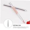 BELLIFFY Retractable Lip Brush Makeup Applicator Portable Lipstick and Eyeshadow Tool Compact Design for Travel Skin-friendly Material for view 4