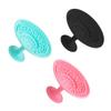 BELLIFFY 3pcs Makeup Pen Cleaning Pad Silicone Brush Cleaner Cup Face Cleanser Brush Mat view 1