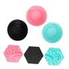 BELLIFFY 3pcs Makeup Pen Cleaning Pad Silicone Brush Cleaner Cup Face Cleanser Brush Mat view 3