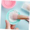 BELLIFFY 3pcs Makeup Pen Cleaning Pad Silicone Brush Cleaner Cup Face Cleanser Brush Mat view 4