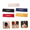 BELLIFFY 5pcs Twisted Donut Hair Bun Shaper Set Lazy Hair Curler with Bowknot Design for Elegant Updos and Daily Hairstyles Includes Black Yellow and Navy Options view 2