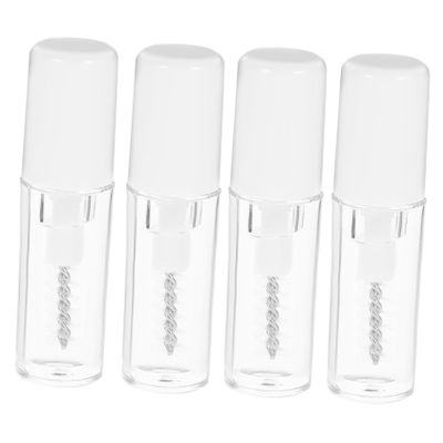 HAPINARY 4pcs Eyelash Setting Fluid for Women Brow Gel Lash Fixing Liquid Lightweight Formula Travel Sweat-resistant Eyebrow Gel