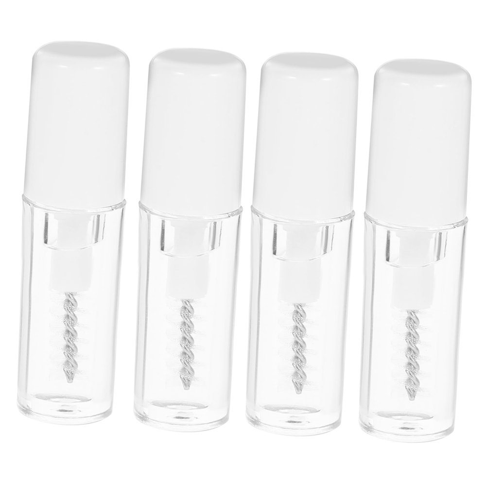 HAPINARY 4pcs Eyelash Setting Fluid for Women Brow Gel Lash Fixing Liquid Lightweight Formula Travel Sweat-resistant Eyebrow Gel