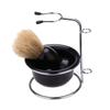 Mikinona Plastic Shaving Bowl for Men Soap Dish Smooth Design Compatible Any Shaving Soap Addition to Grooming Kit view 2