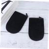 FOYTOKI Self Tanning Gloves Set Tanning Mitt for Lotion Application Soft Lint Easy to Curve Black 2 Pieces view 4