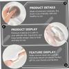 Gogogmee Bath Brush Body Scrub Brush Bath Back Scrubber for Adults Long Handle Design Easy to Use view 2